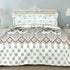 Rangriti King Size 100% Pure Cotton Bed Sheet Set with Pillow Covers by Florida